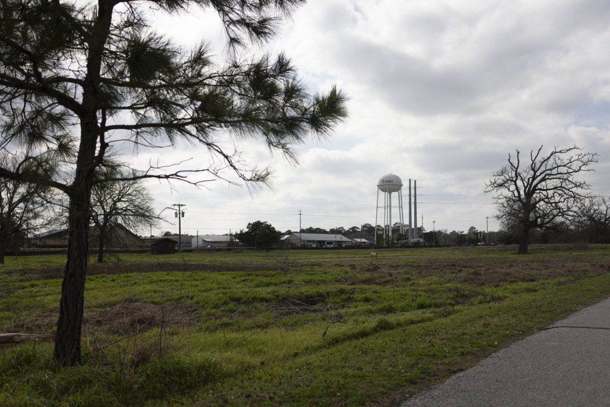 Bastrop on Feb. 7, 2025. Local residents have complained of foul smells there for months.