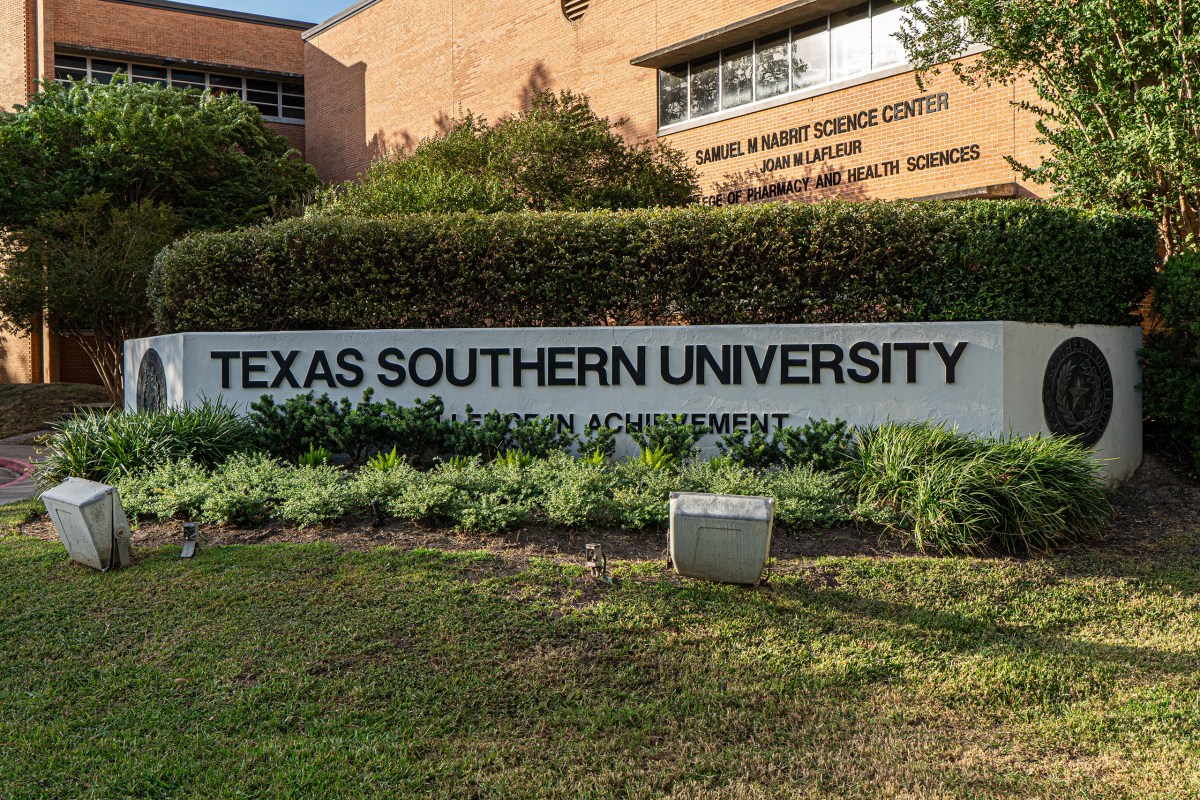 The campus of Texas Southern University in Houston on Oct. 29, 2024.