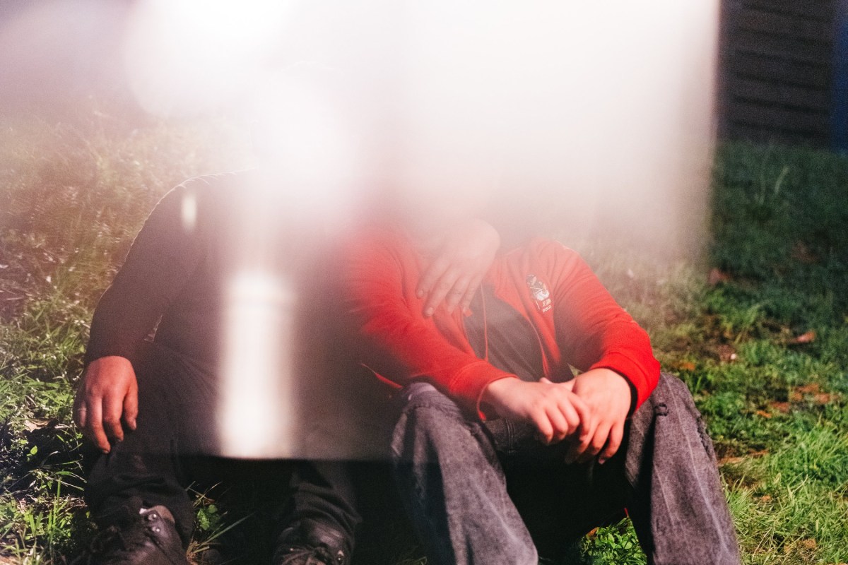 A Venezuelan father and his son outside their apartment in San Antonio, where they say they were visited by federal immigration enforcement agents who claimed that they needed to check if the boy was safe.