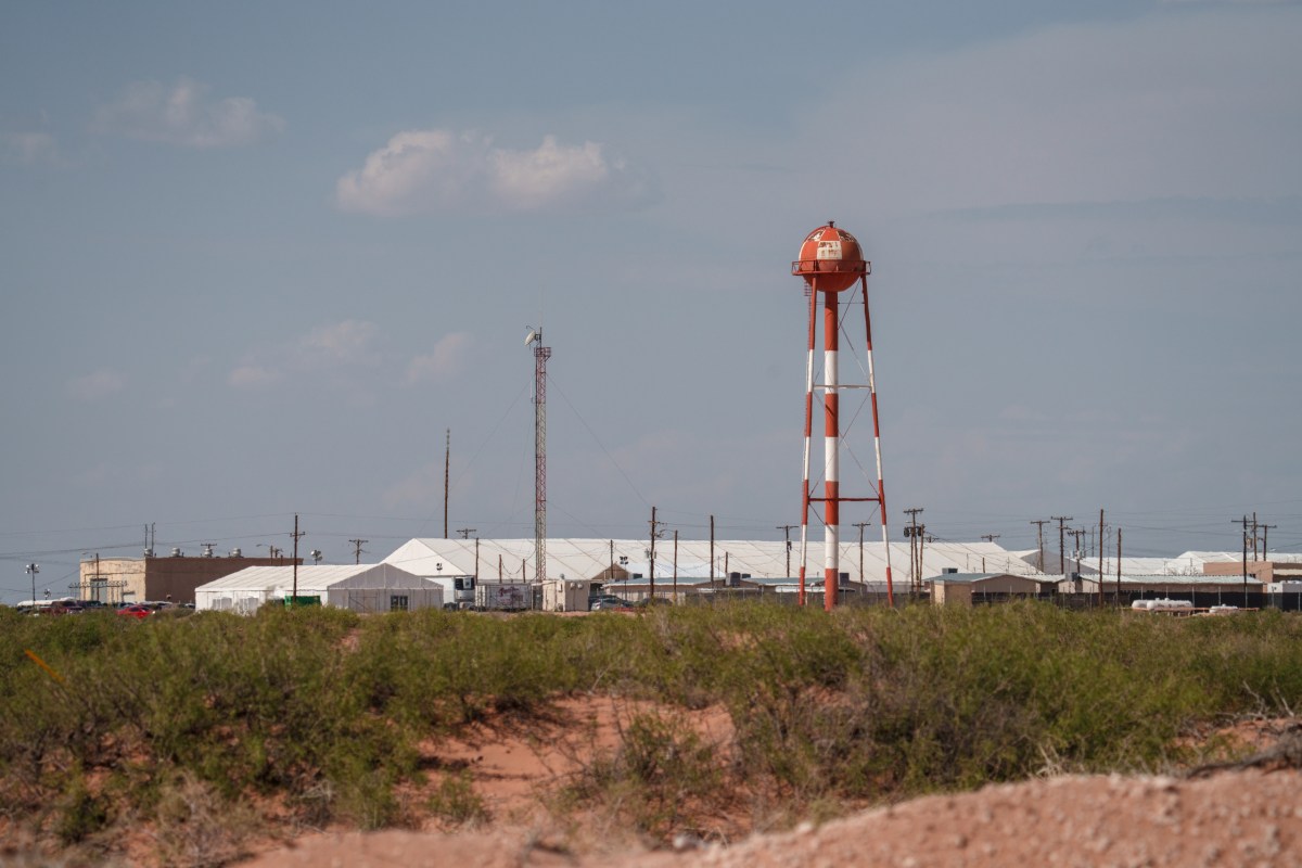 Camp East Montana in El Paso on Aug. 11, 2025.