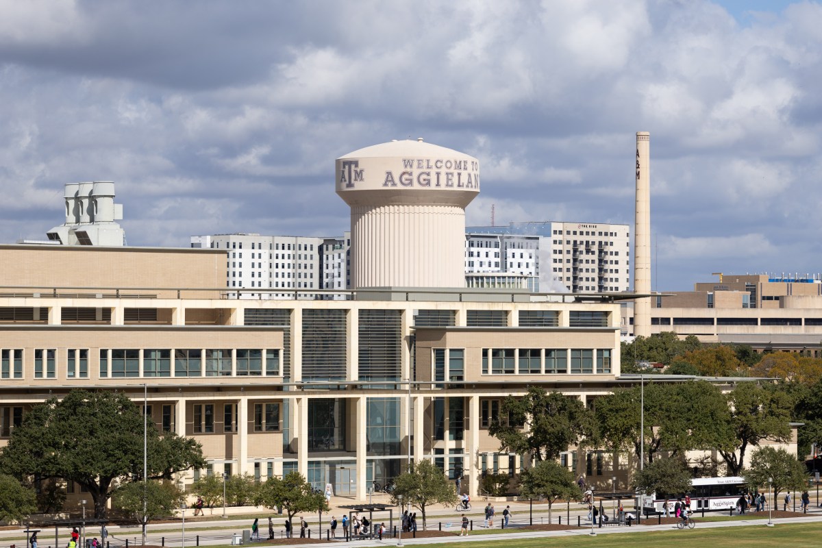 Texas A&M University campus in College Station on Nov. 13, 2025.
