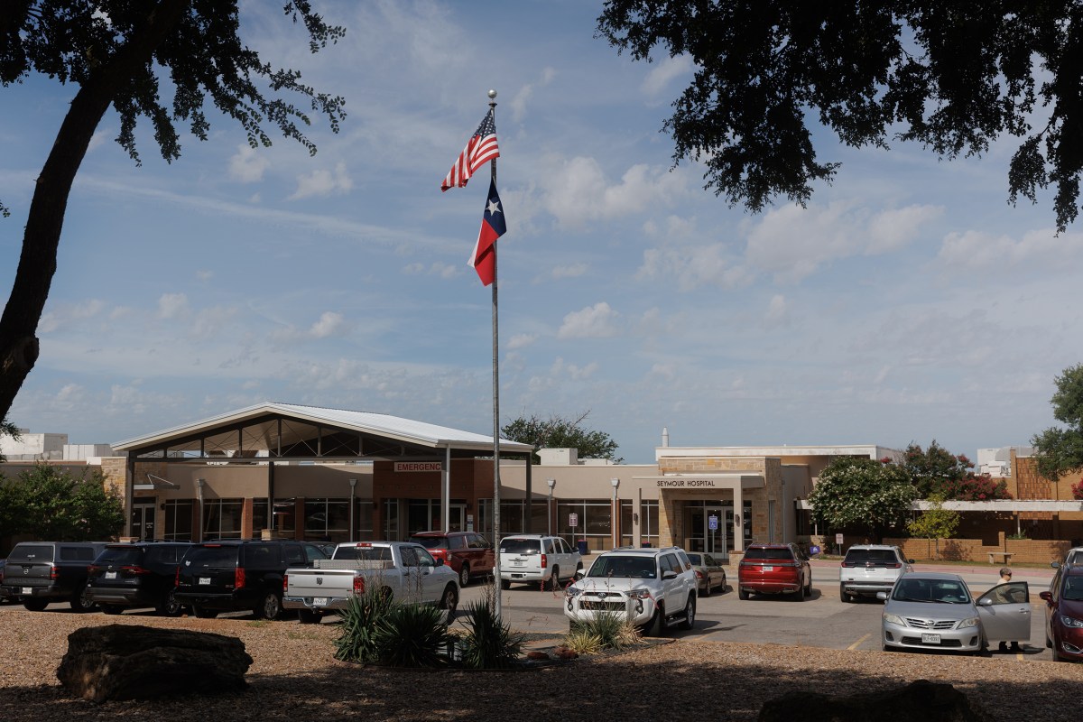 The Seymour Hospital on June 30, 2025. The town of Seymour is about 50 miles southwest of Wichita Falls.